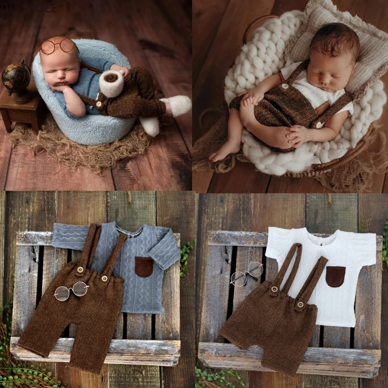 Baby Clothing Sets Boy - Pasgeboren Fotografie Rekwisieten Outfit Baby Boy