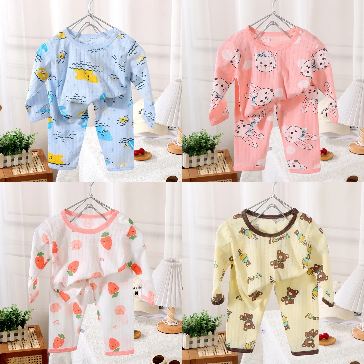 Baby Clothing Crochet - 2024 Nieuwe Baby Katoen Thuis Kleding