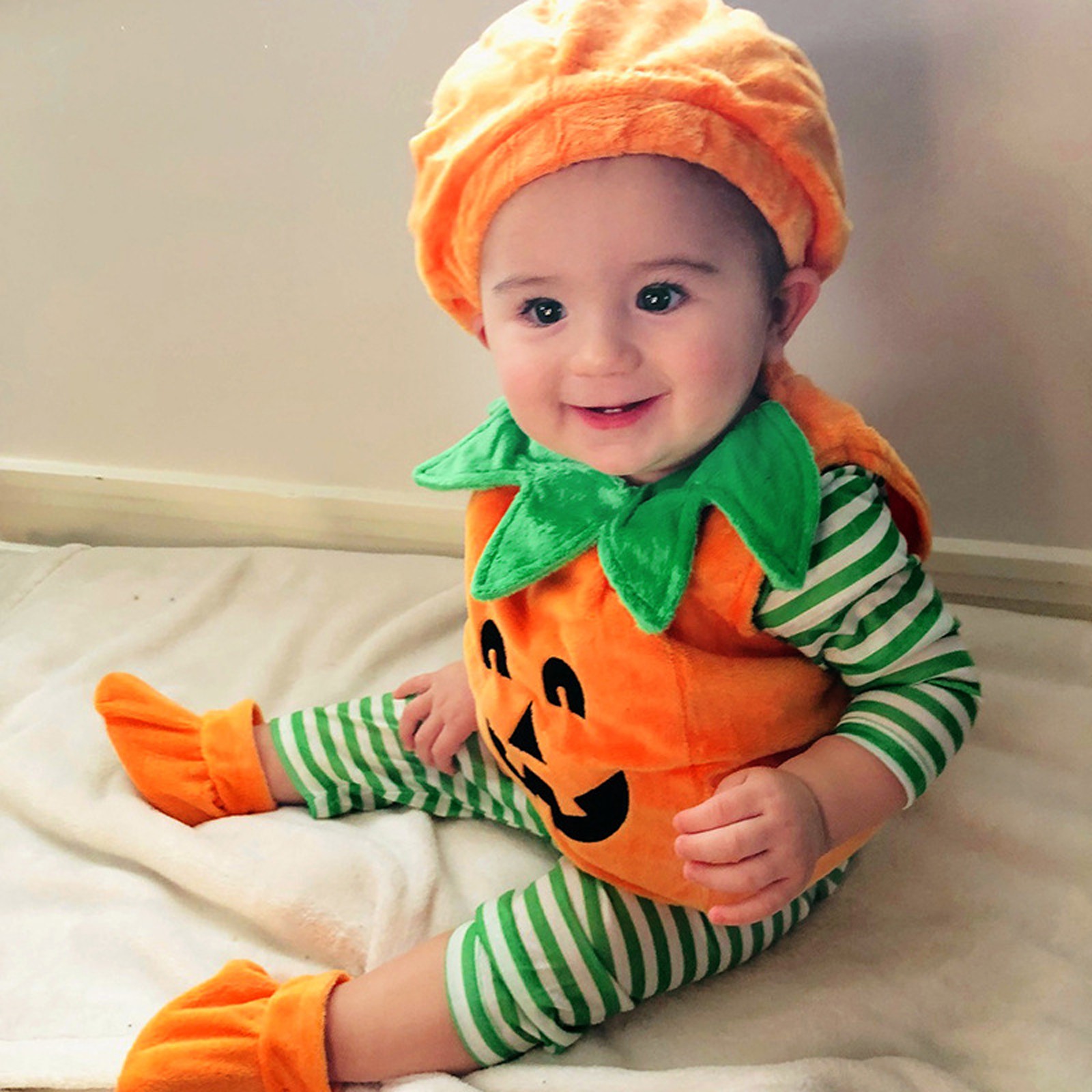 Baby Clothing Sets Boy - Halloween Pompoen Kostuum Kinderen Hoed Cosplay