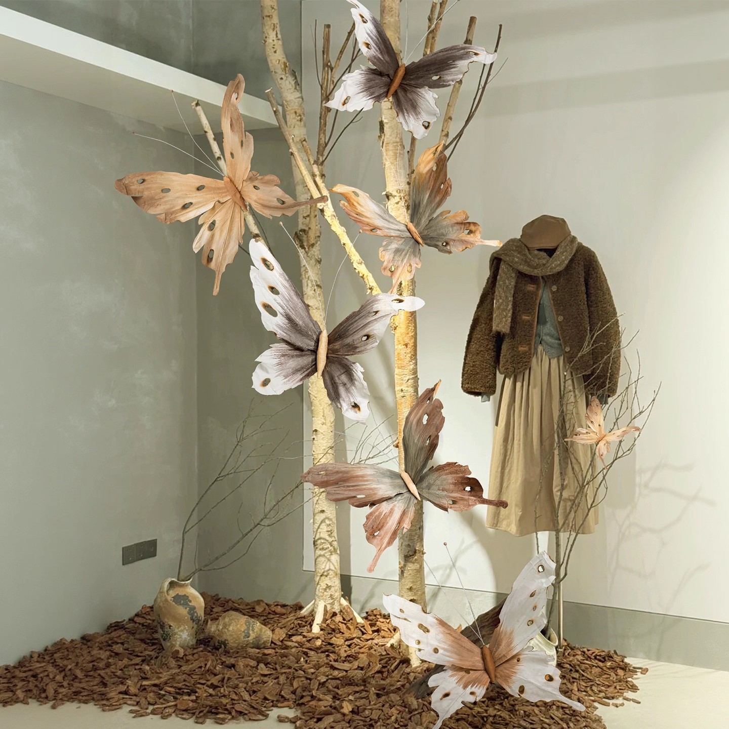 Baby Shop Clothing - CX Indoor Herfst Herfst Vlinder Beauty