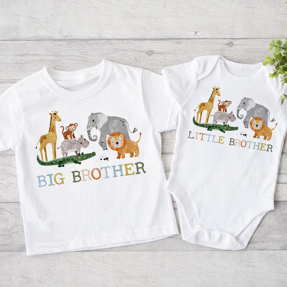 Baby Clothing Crochet - Grote Broer Kleine Broer Bijpassende Kleding