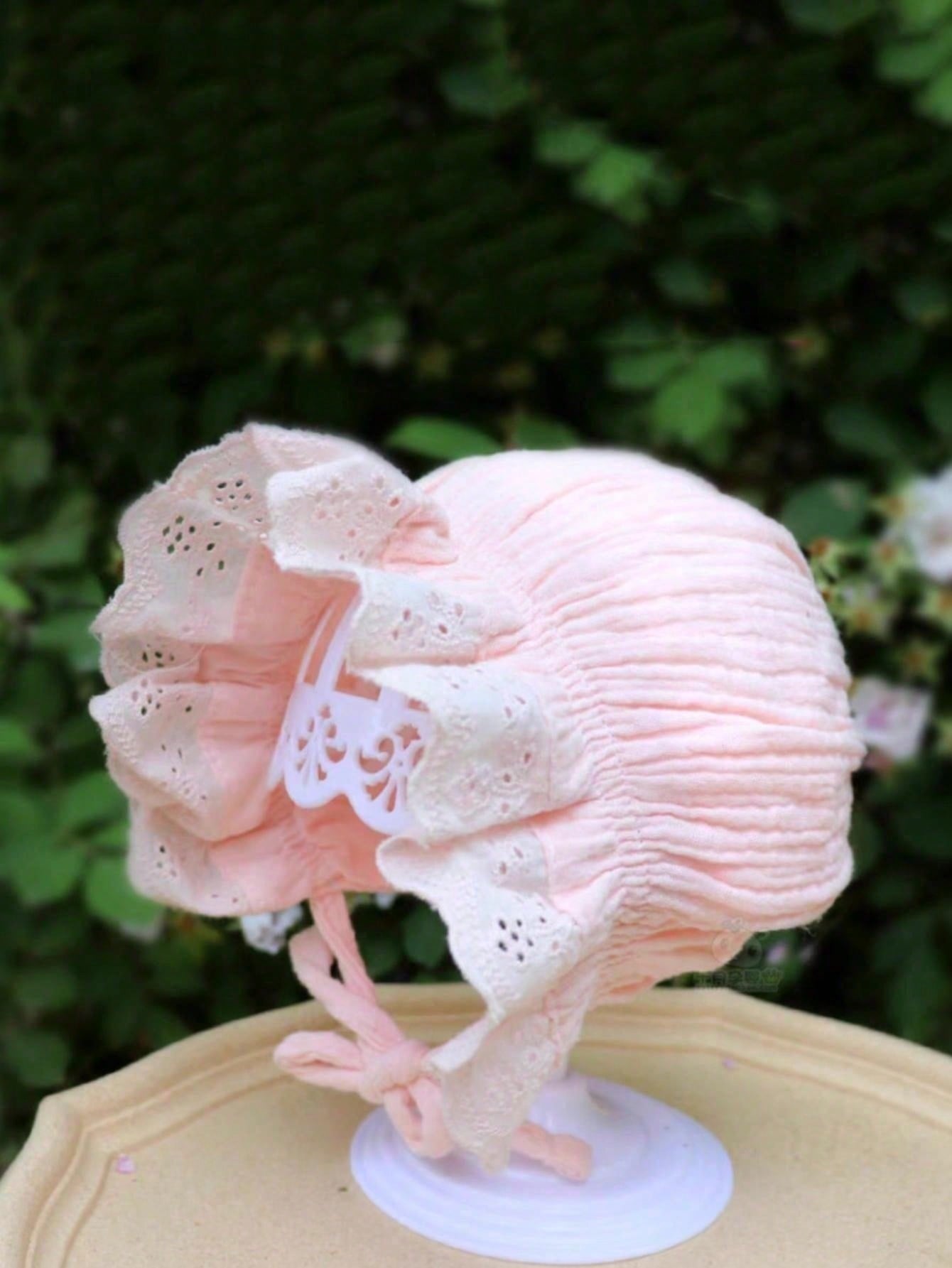 Baby Hat Beanie - 1Pc Vintage Kanten Bloemen Baby Bonnet