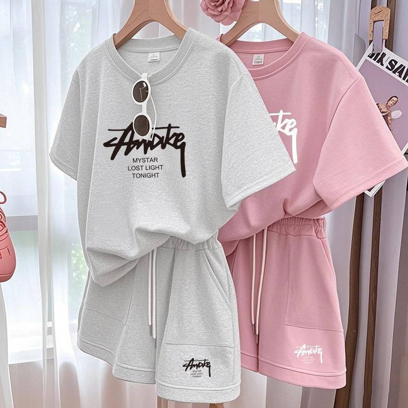 Summer Short Set - Nieuwe damesset in grote maten, tweedelige