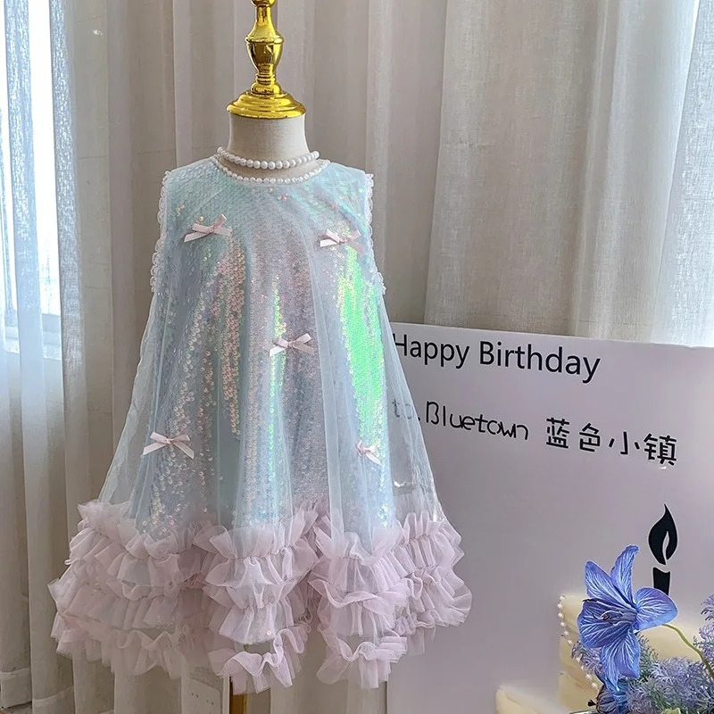 Baby Clothing High End - Luxe prinsessenjurk voor babymeisjes 2026 Nieuwe