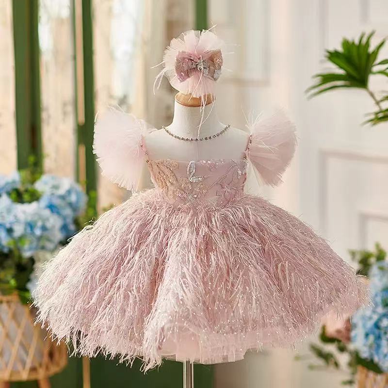 Baby Clothing High End - Nieuw jurkje voor babymeisjes, licht luxe,