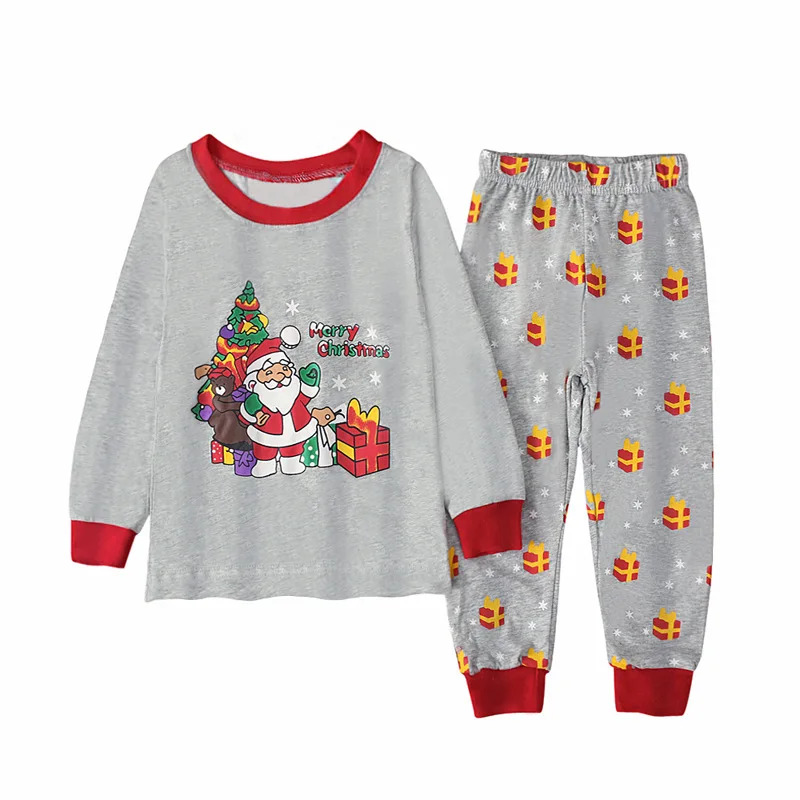 Grijze kerstman print kinderpy - Baby Clothing Sets Boy recensie en prijs