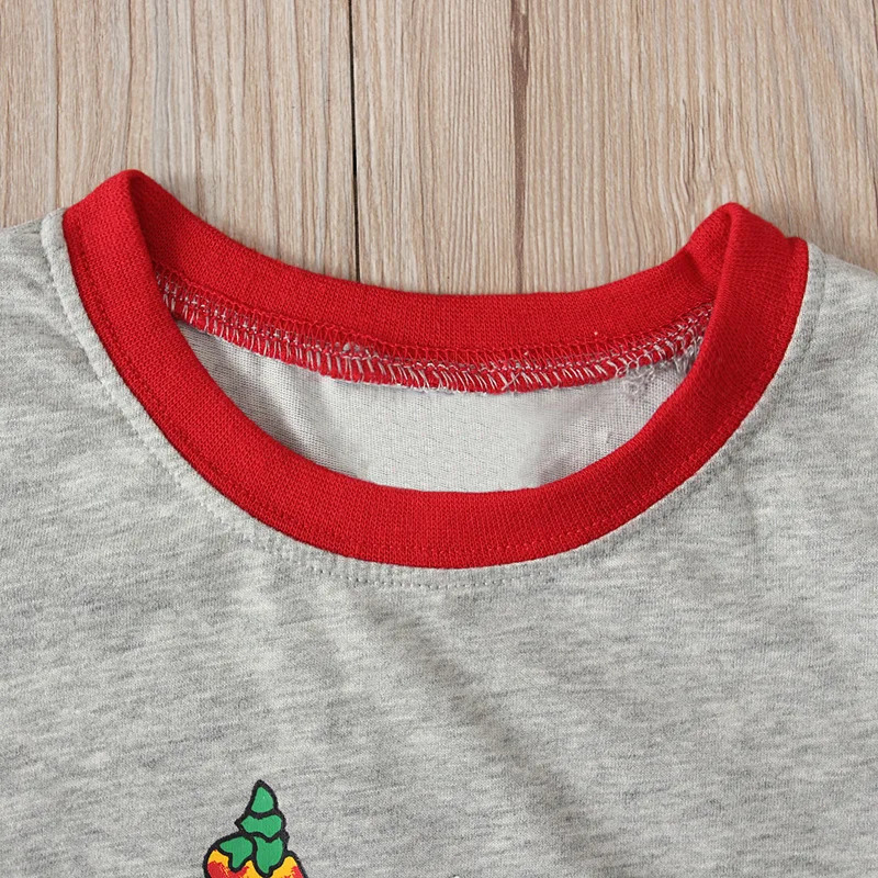 Grijze kerstman print kinderpy - Baby Clothing Sets Boy recensie en prijs