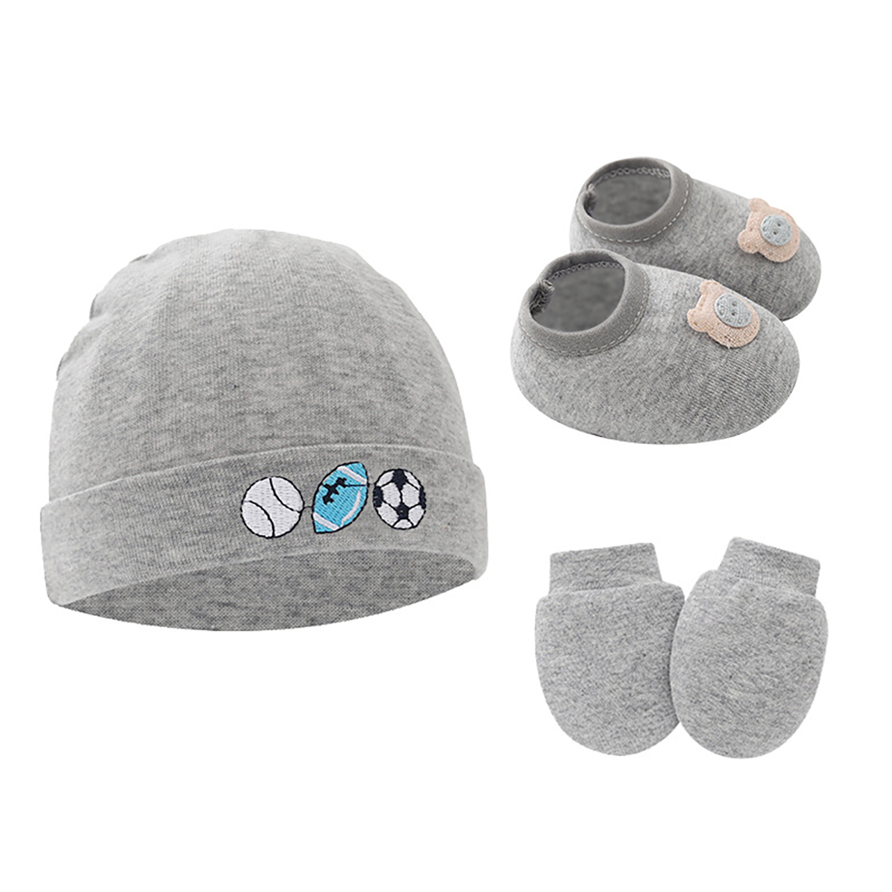 3pcs Baby Hoed Handschoenen Sc - Baby Hat Beanie recensie en prijs