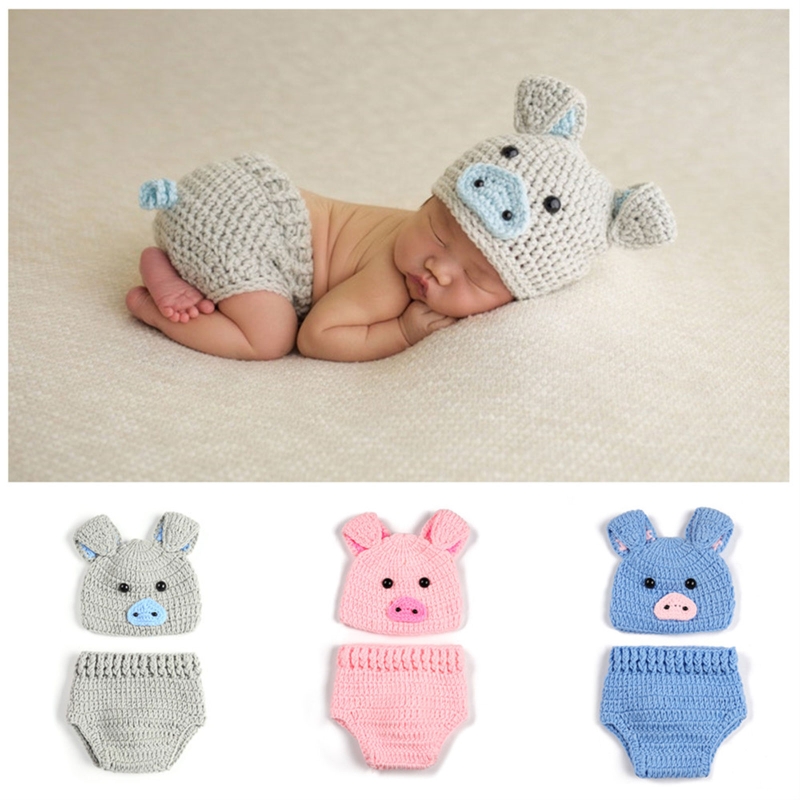 3/2 Pcs/Set Pasgeboren Fotogra - Baby Clothing Crochet recensie en prijs