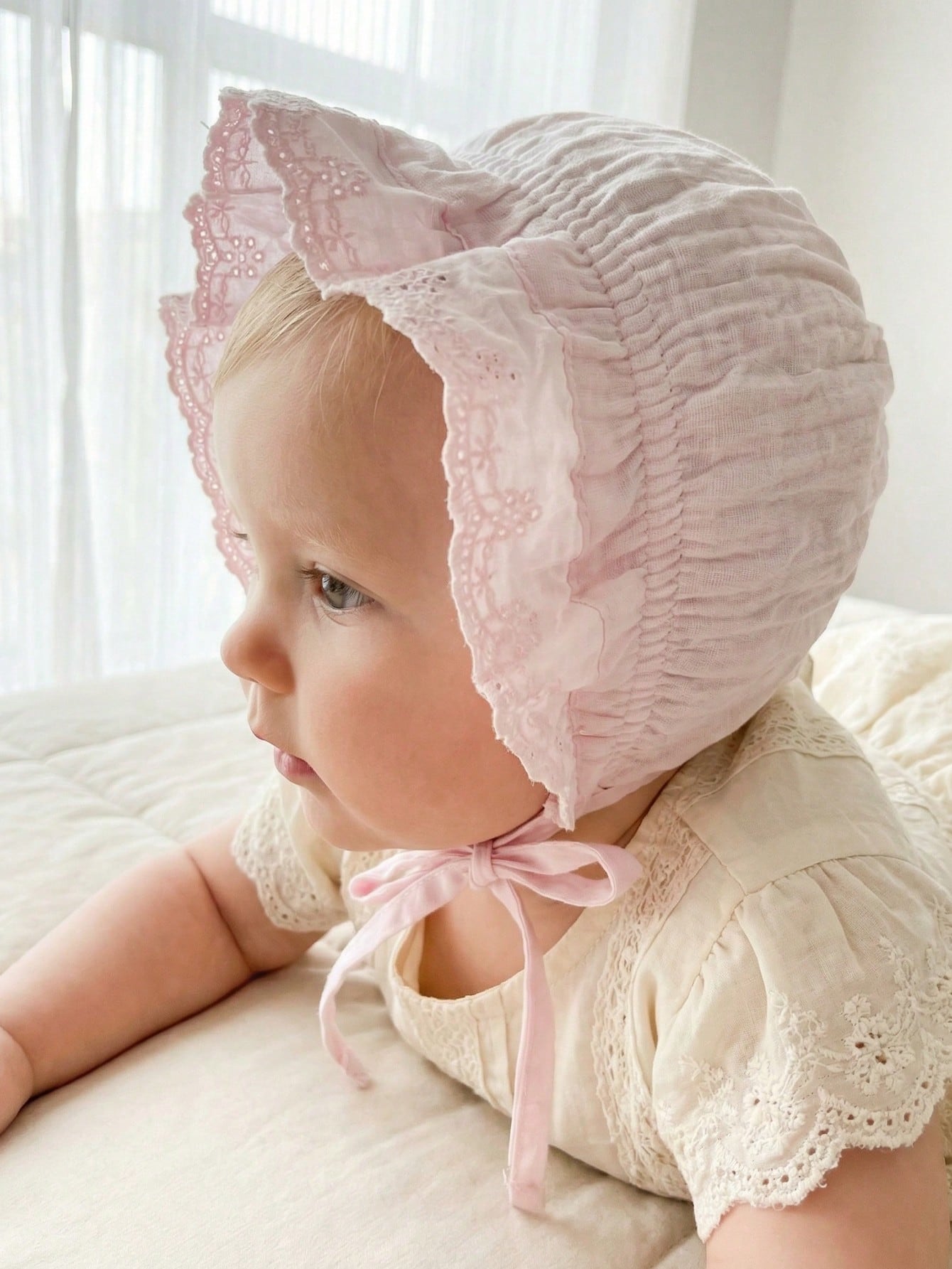 1Pc Vintage Kanten Bloemen Bab - Baby Hat Beanie recensie en prijs