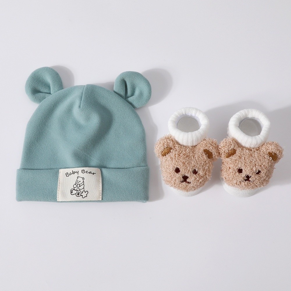 2 stks/set schattige katoenen  - Baby Hat Beanie recensie en prijs