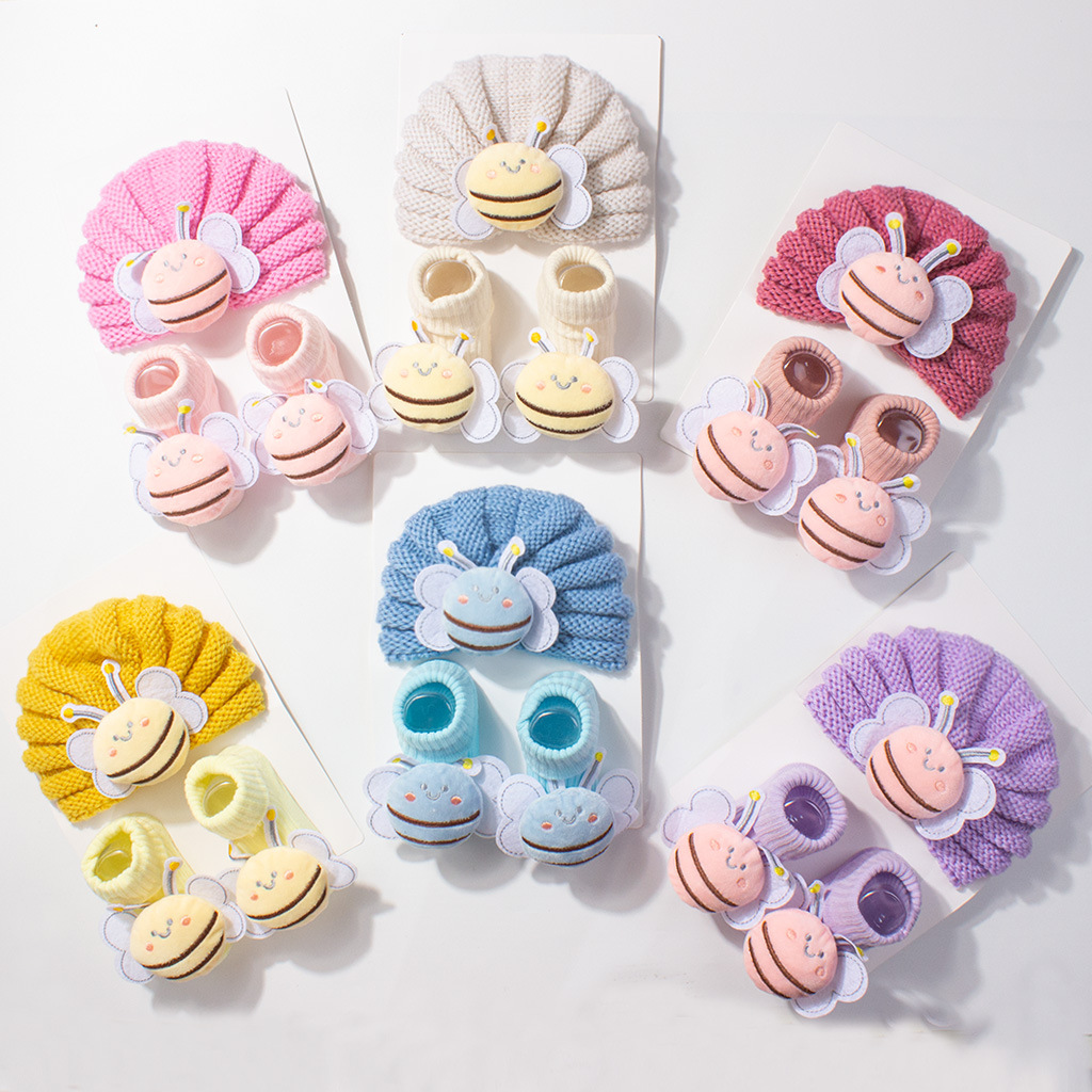 2-delig gebreid baby muts en s - Baby Hat Beanie recensie en prijs
